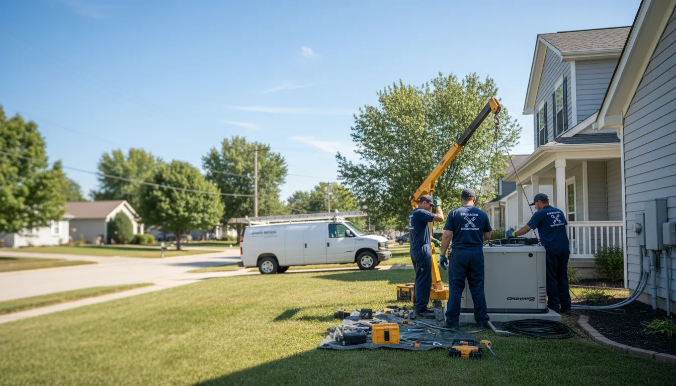 Generator Installation in Hartshorne, OK near me